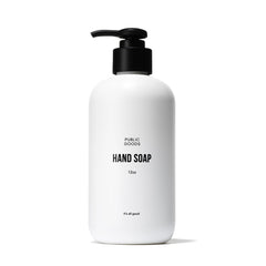 Public Goods Jabón de manos con bomba: botella para cocina y baño, limpieza suave.