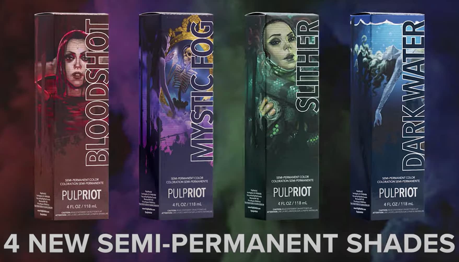 Pulp Riot Mystic Fog: muestra-de-tono para tono consistente.