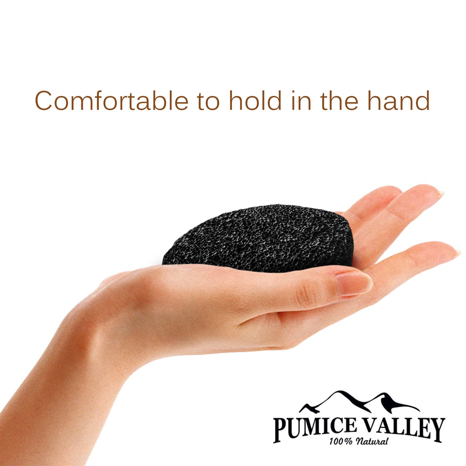 Pumice Valley montage et emballage prêt à offrir, symbole de soin des pieds.