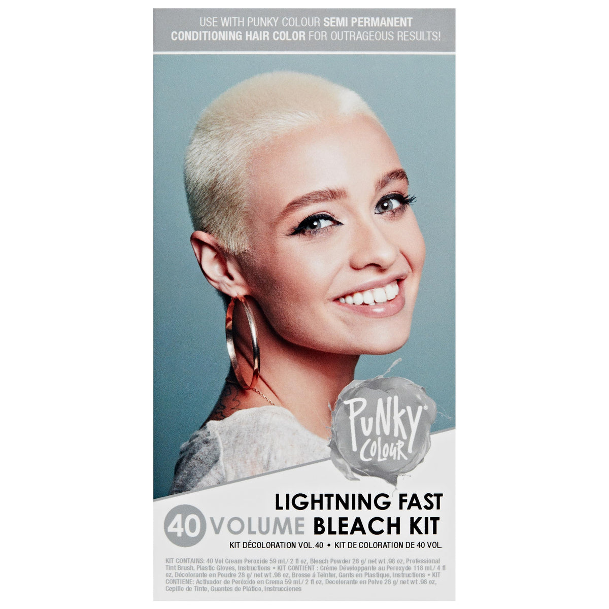 Punky Colour kit blanqueador 40 volúmenes para uso doméstico