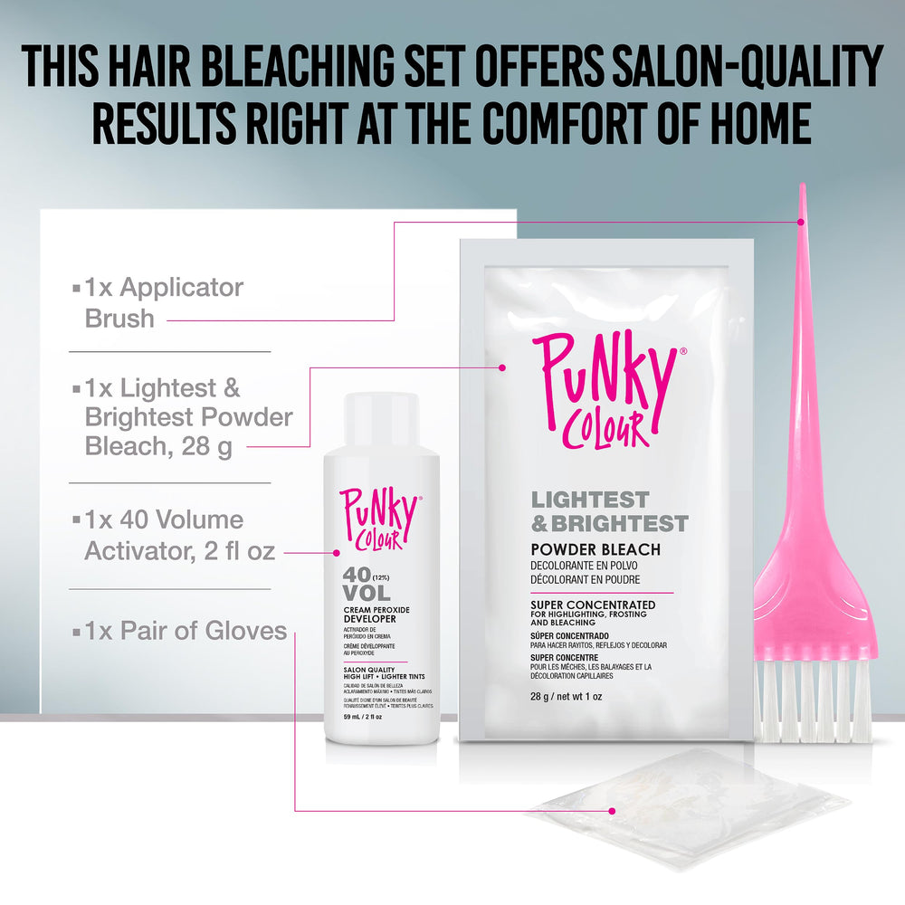 Punky Colour polvo blanqueador de 28 g para aclarar cabello