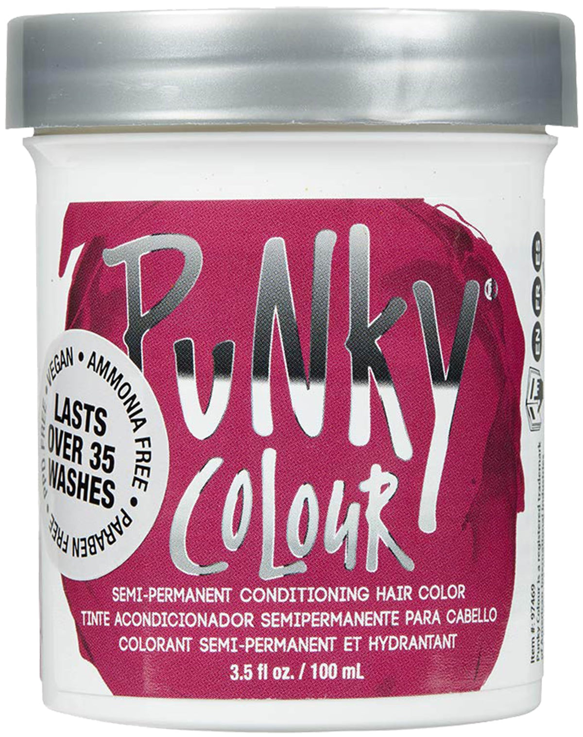 Punky Rose Red en botella: color vibrante para look temporal