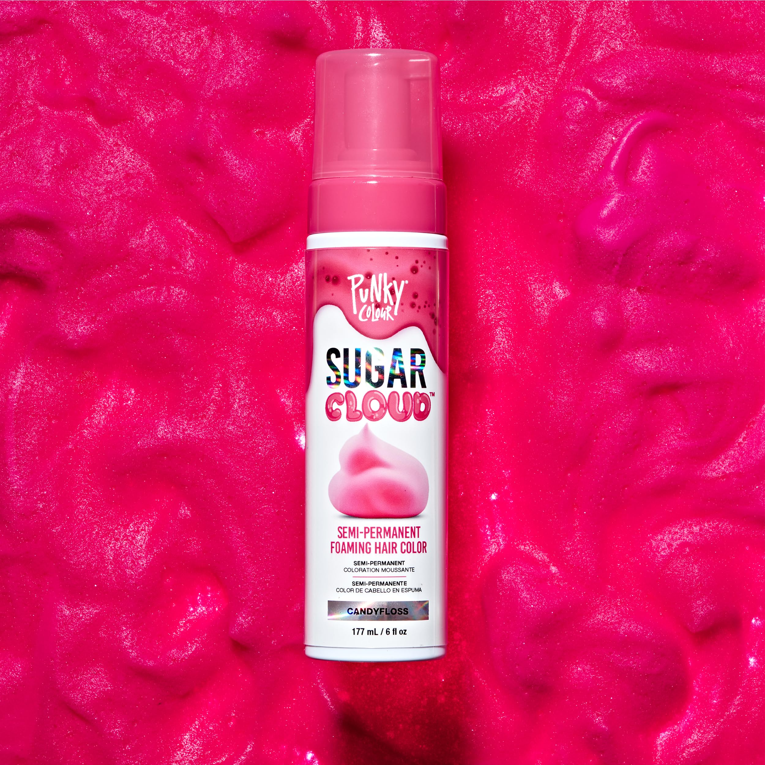 Punky Sugar Cloud permite transición tono a tono para una apariencia sutil.