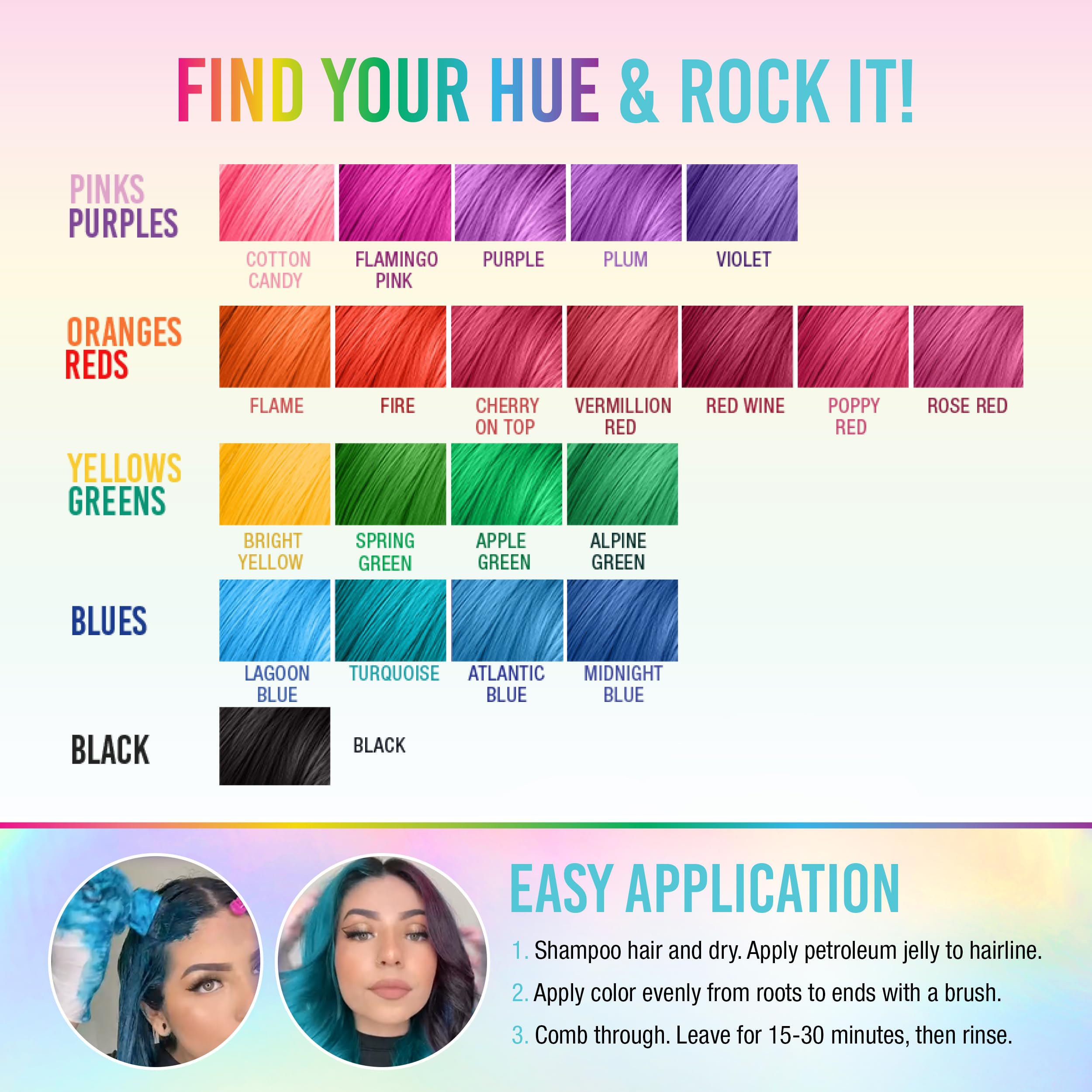 Punky Turquesa recomienda cuidado del color para prolongar su brillo.