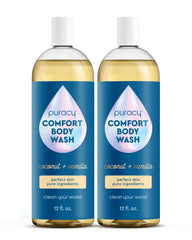 Puracy gel de baño, botella con dosificador, aroma coco-vanilla para hidratación suave