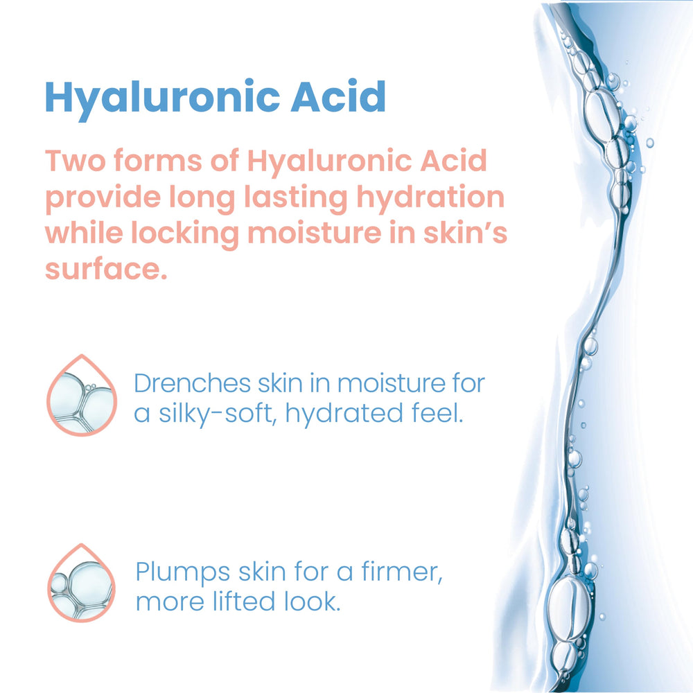 Piel más radiante y suave tras usar el sérum hialurónico de Pure Daily Care.