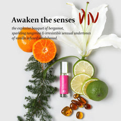 Pure Instinct Roll-On, compatible con difusor para ambientar espacios.