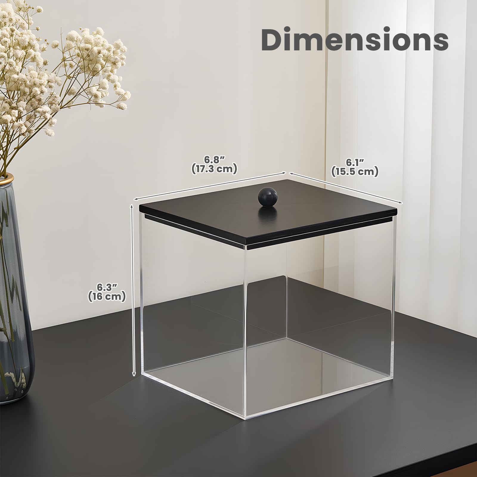 Puricon regalo elegante para baño con almacenamiento práctico.
