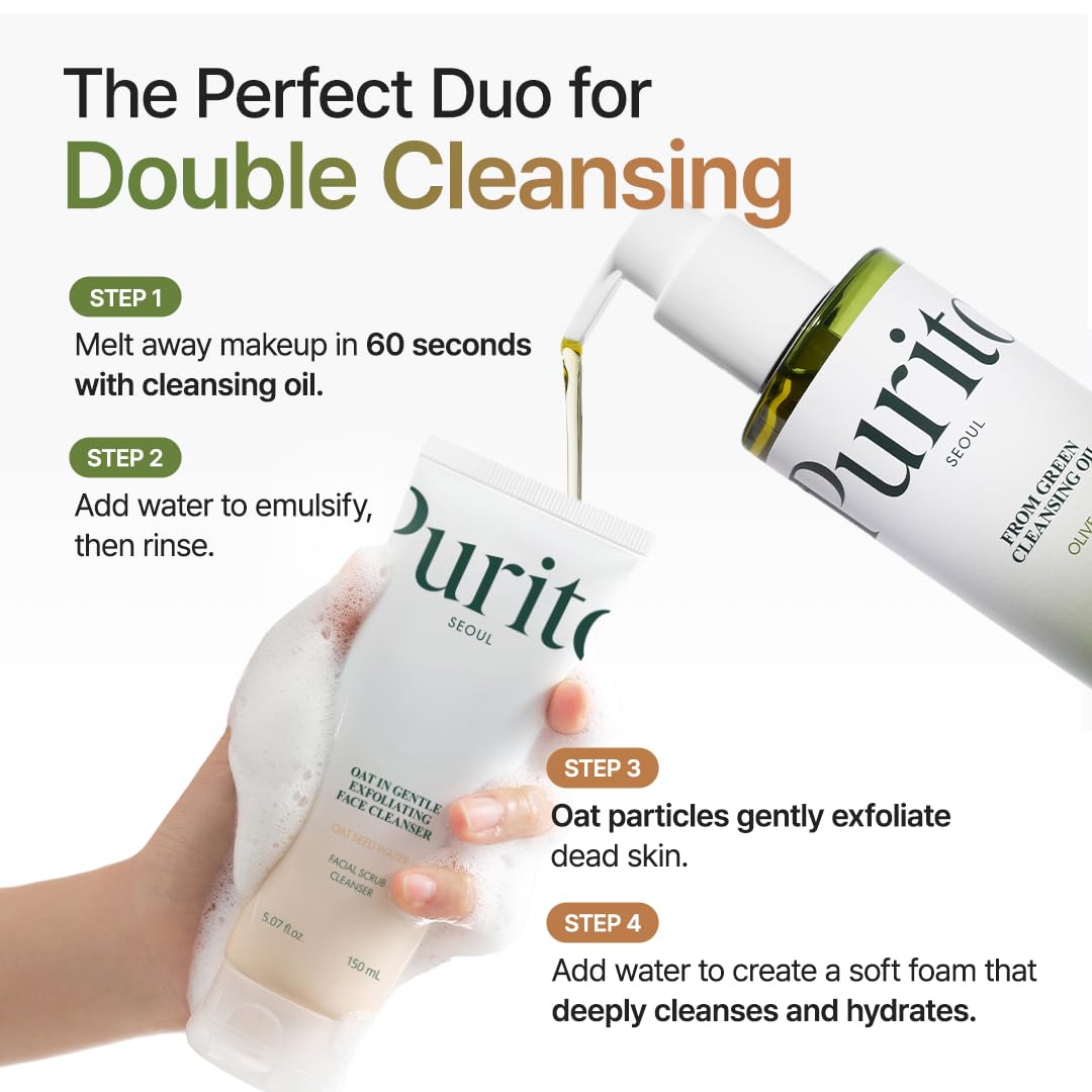 Purito desmaquillante para maquillaje resistente y polvo ambiental