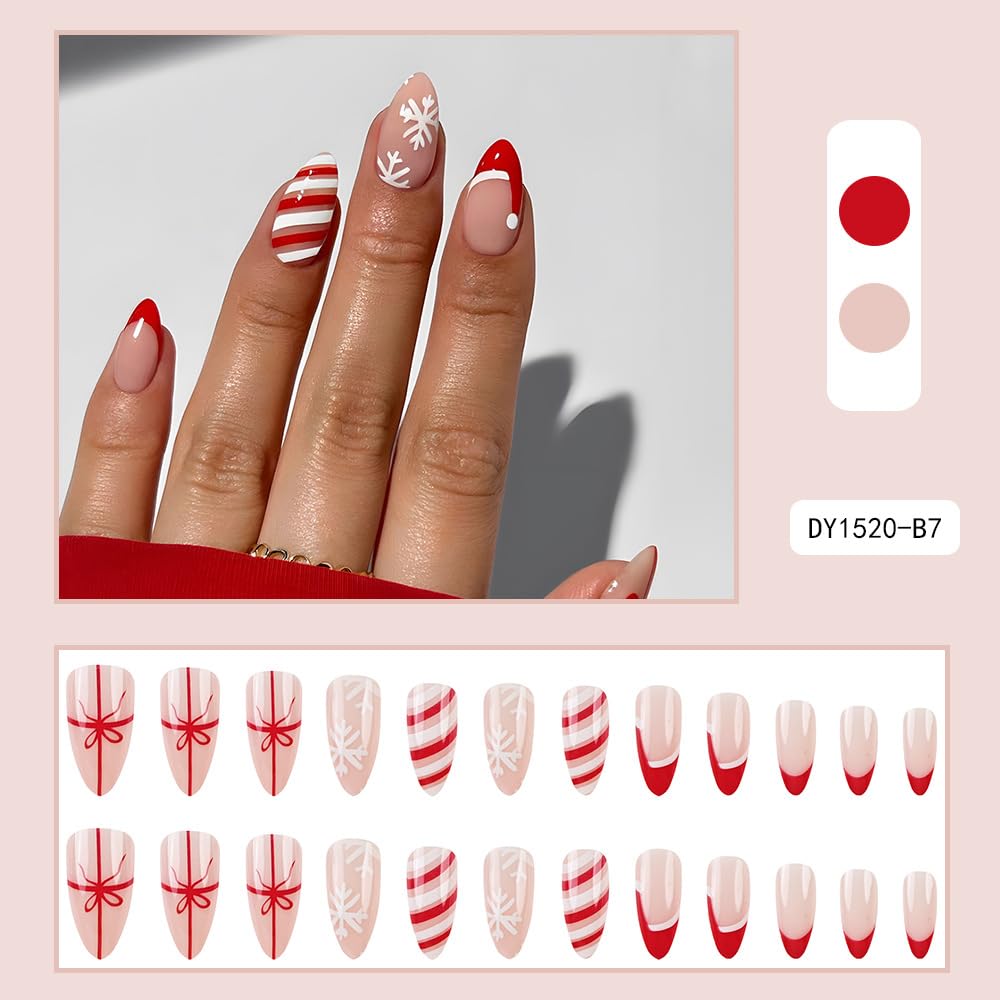 Uñas acrílicas ABS de Puyokinm, acabado suave
