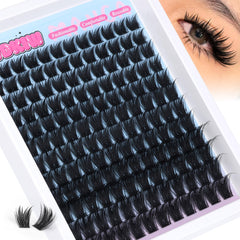 PVDKIW grupos de pestañas volumen ligero con rizo C para un look natural.