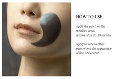 Pyunkang Yul PKY eye patch applied to under-eye area showing gentle lift.