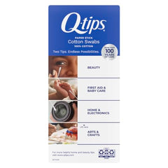 Q-tips punta suave para aplicación de maquillaje con precisión
