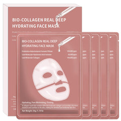 Qawnfy Bio-Collagen mascarilla en empaque para cuidado nocturno
