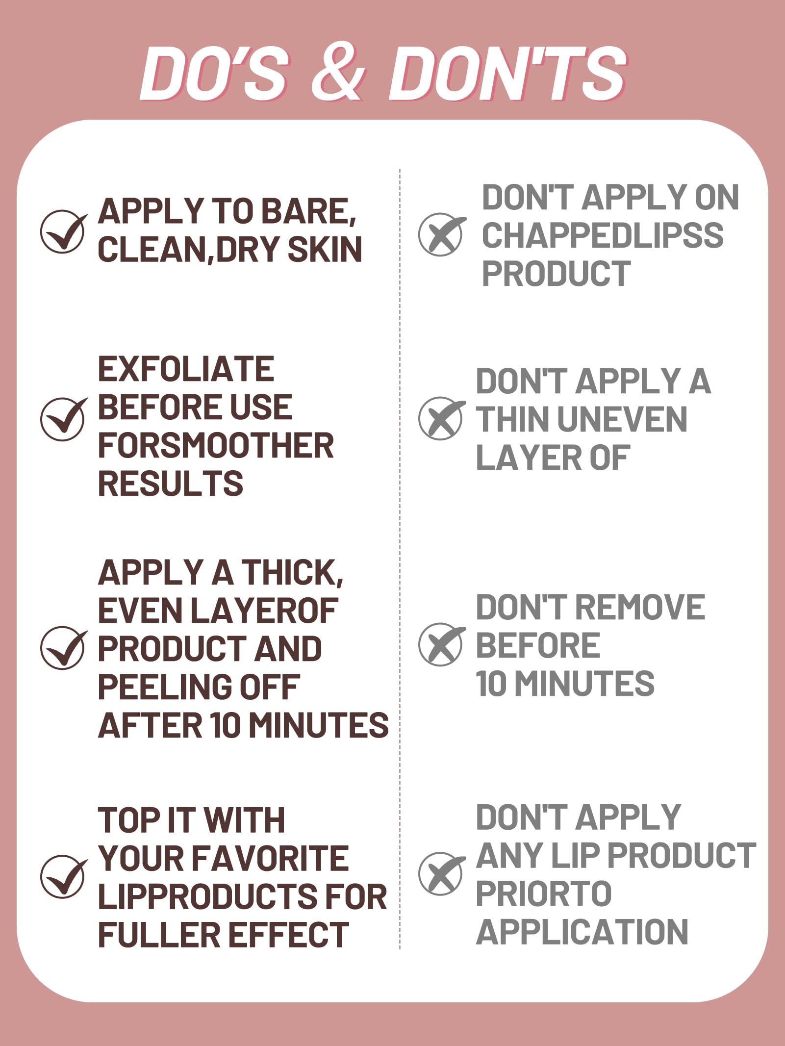 QCMME Lip Stain Aplicación fácil para principiantes y resultados profesionales.