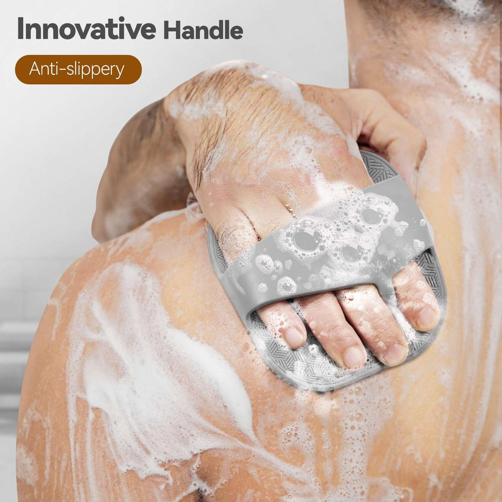 Qenlicyo exfoliante de silicona facilita masaje y estimula la circulación