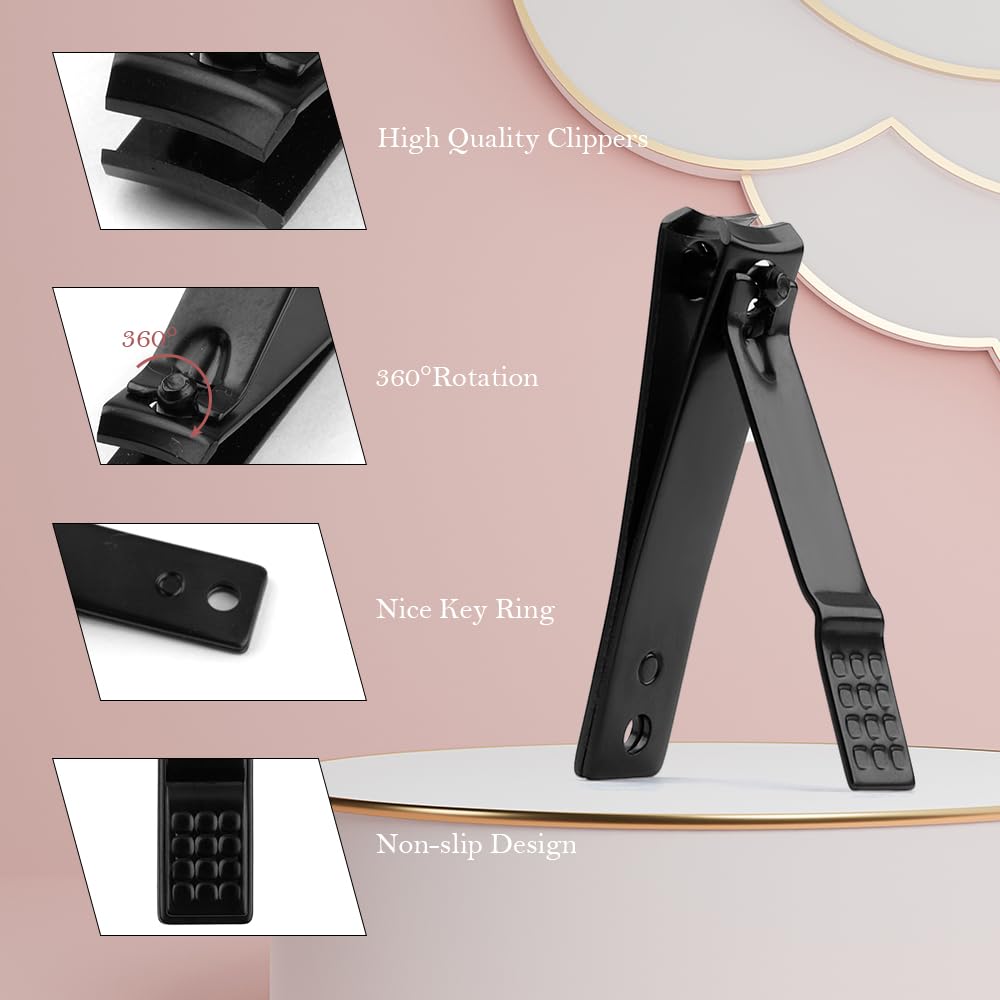 QEYMN tijeras multipropósito de acero para uñas y faciales.