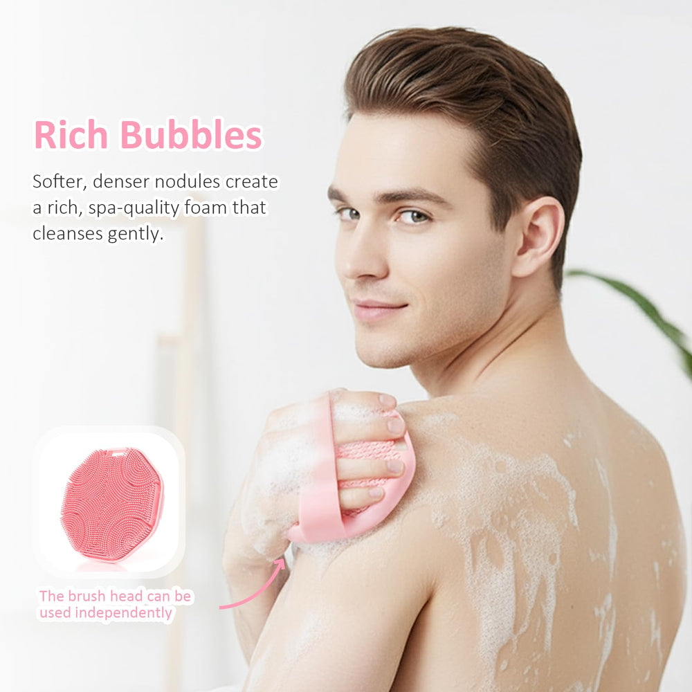 QiaKeoo conjunto de 3 piezas para exfoliación y limpieza eficiente