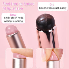 Aplicador de maquillaje de labios Qivorimith, diseño higiénico con una limpieza sencilla.