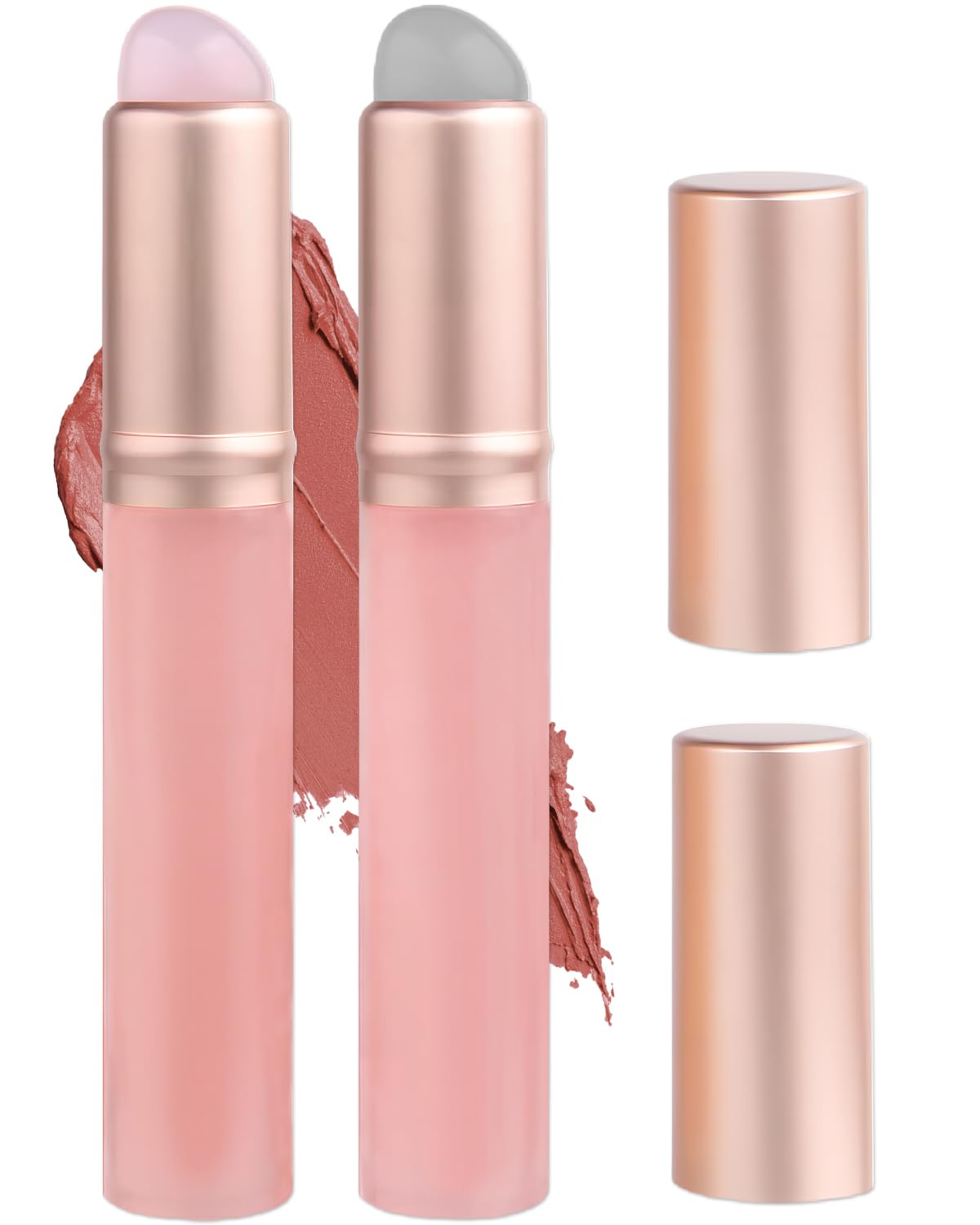 Pincel de labios Qivorimith, silicona suave para una aplicación uniforme del color labial.