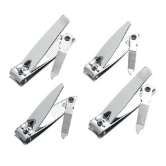 Cortaúñas QLL 4p con mango ergonómico para cortes precisos.