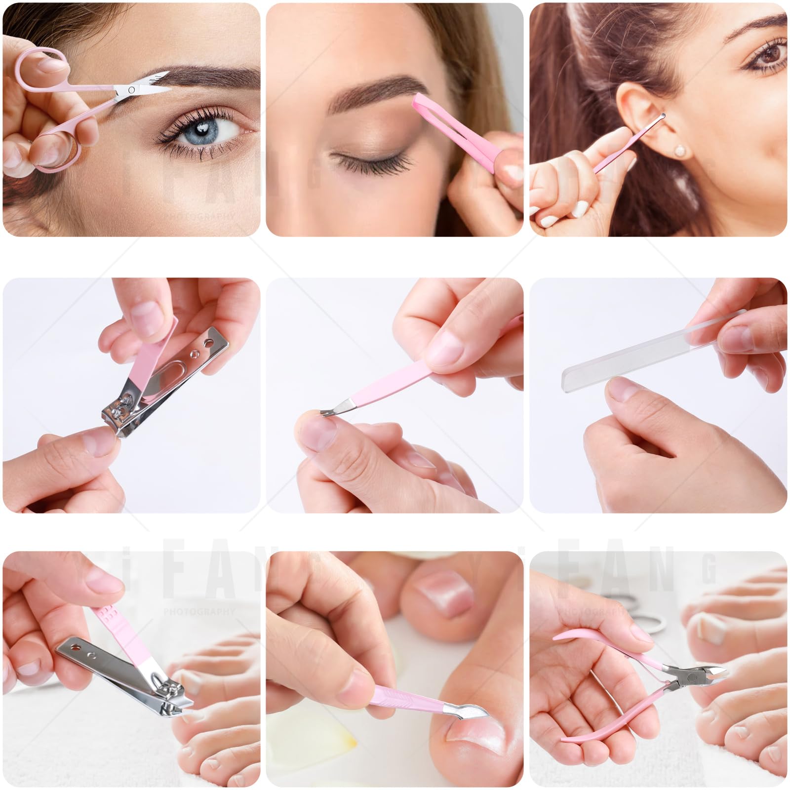 Tijeras para cutículas QLNE, cortes precisos
