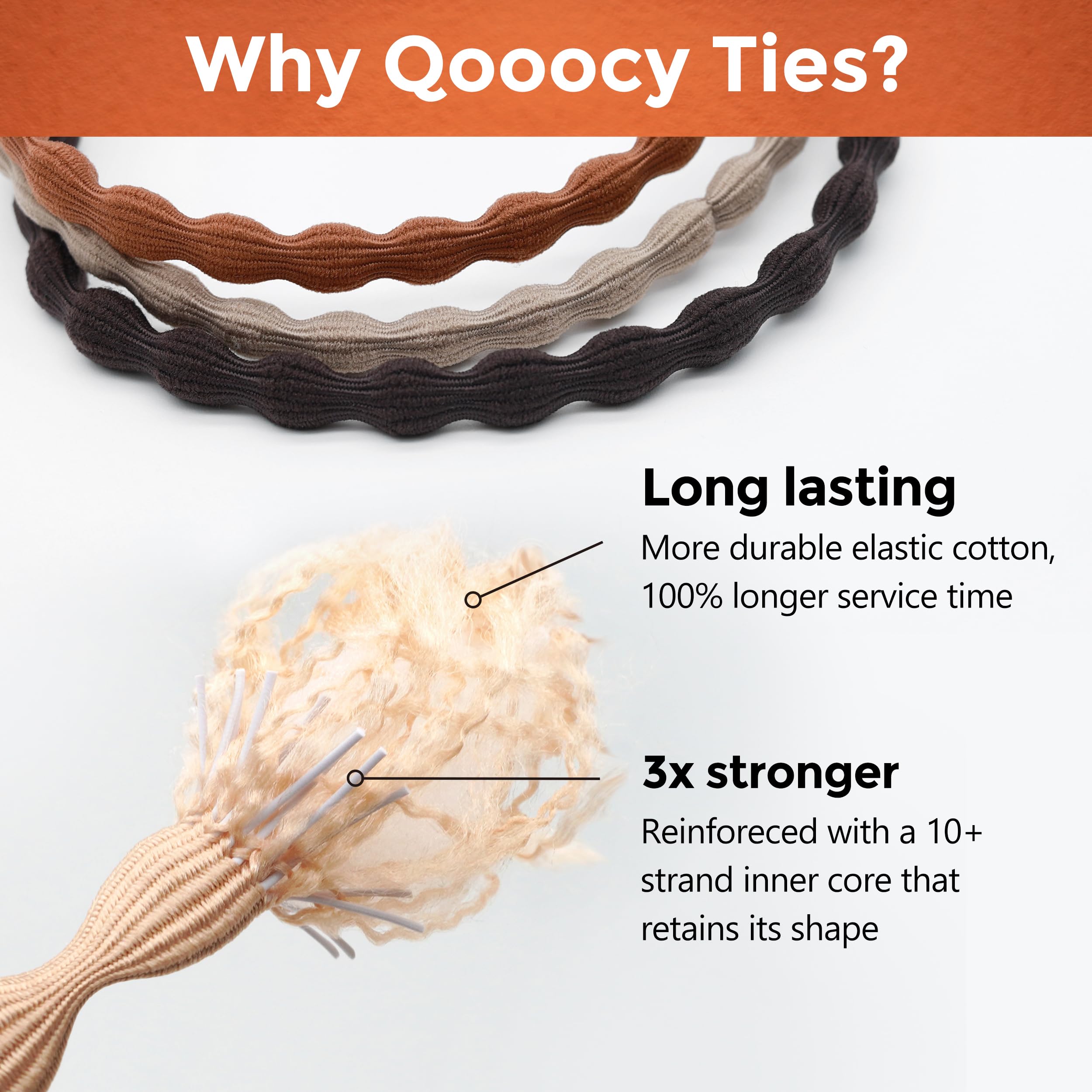 Qooocy coleteros multicolores, perfecto para estilos y ocasiones diferentes.