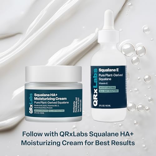 QRxLabs Aceite Squalane para cabello, aporta brillo y manejo sencillo.
