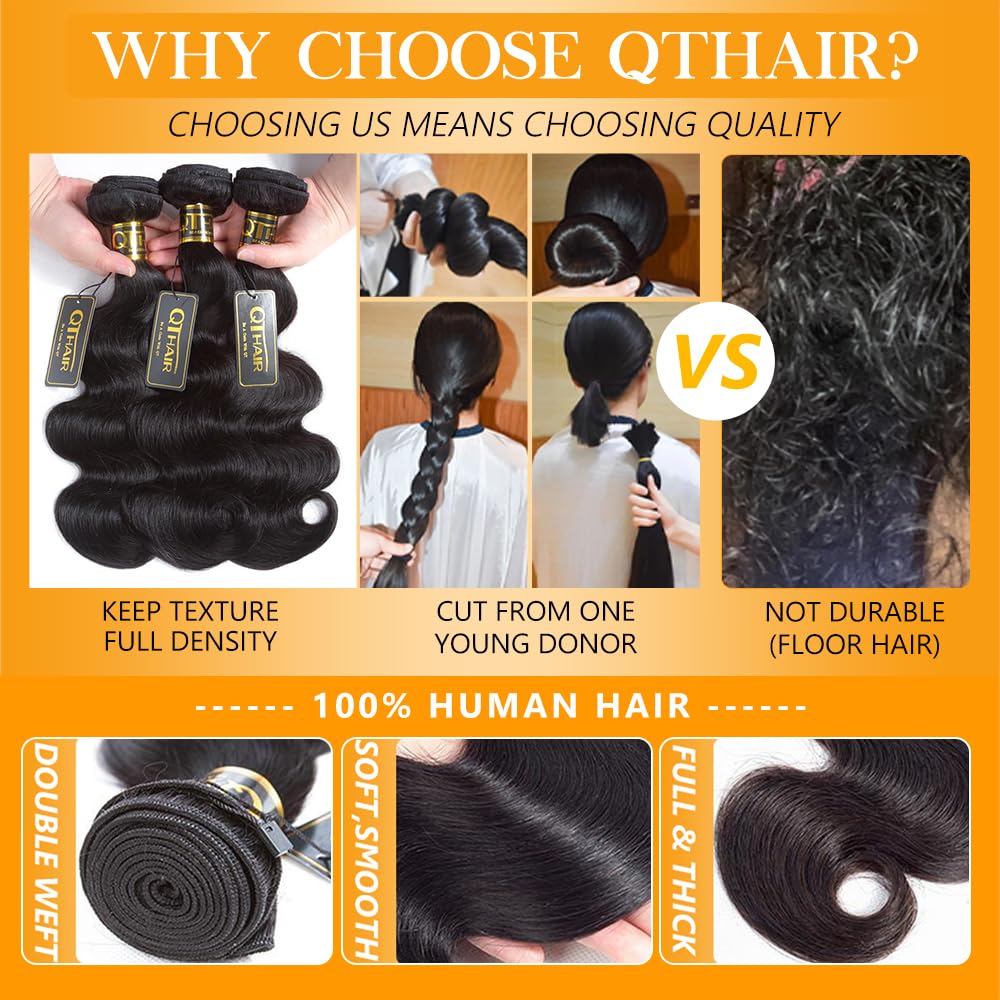 Textura suave y brillo natural en las extensiones QTHAIR.