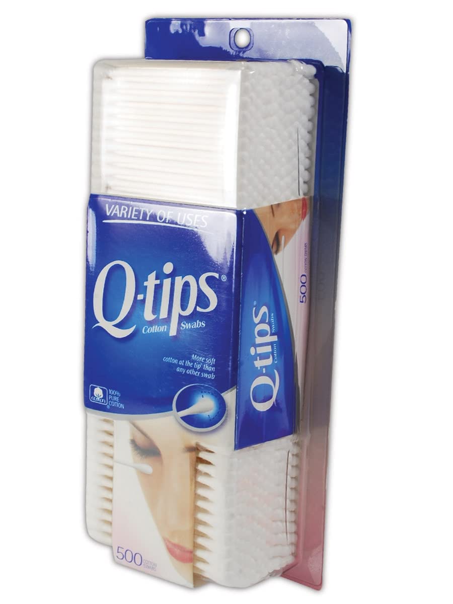 Q-Tips bastoncillos de algodón, punta suave para limpieza diaria