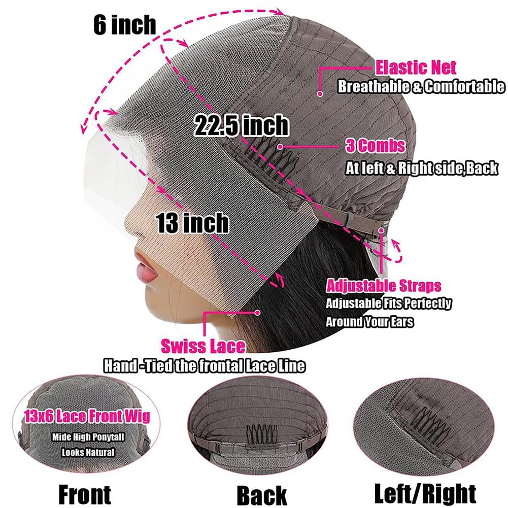 QUANDIAN opciones de parte lateral o central para diferentes looks.