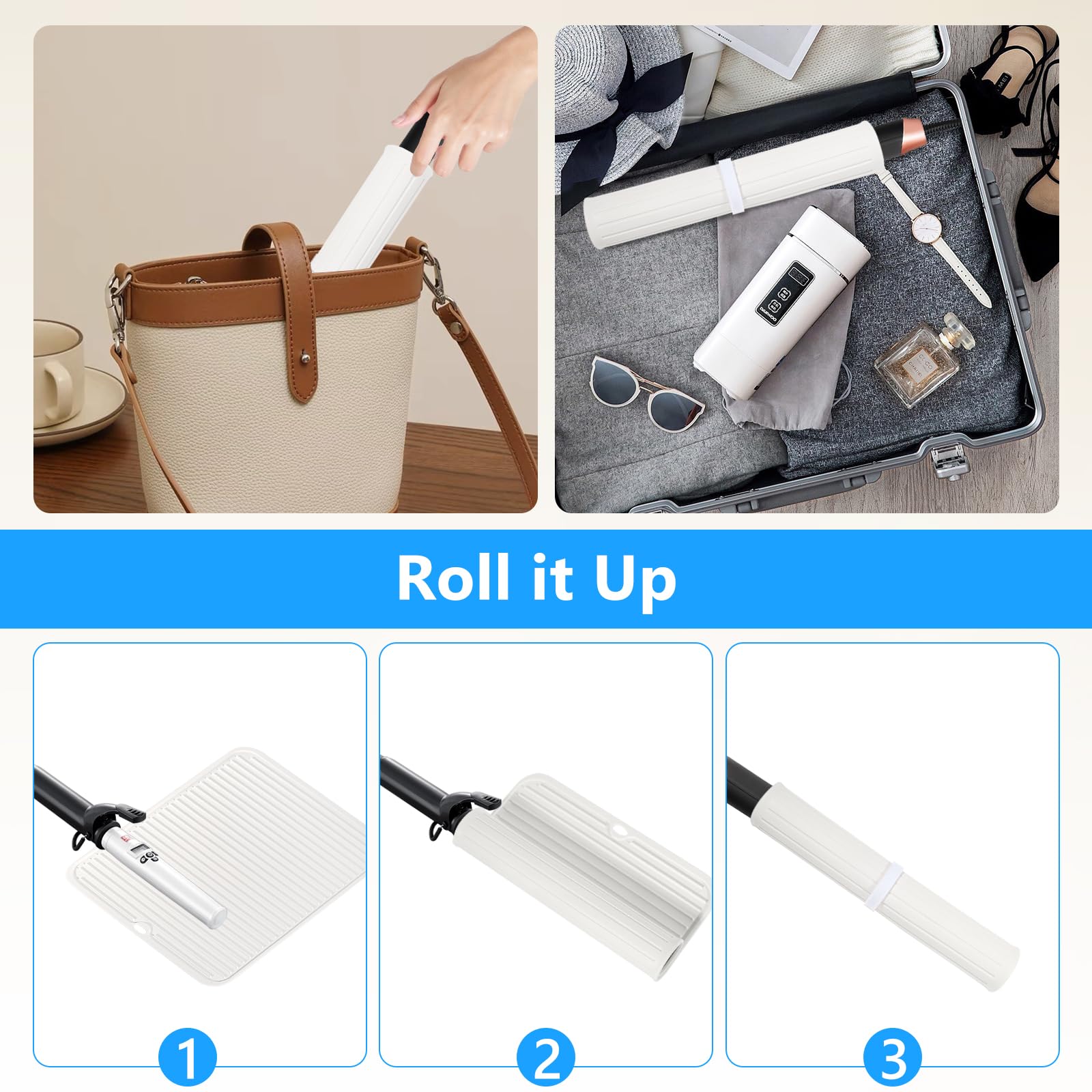 Quccefods base versátil para cocina y hogar con aislamiento