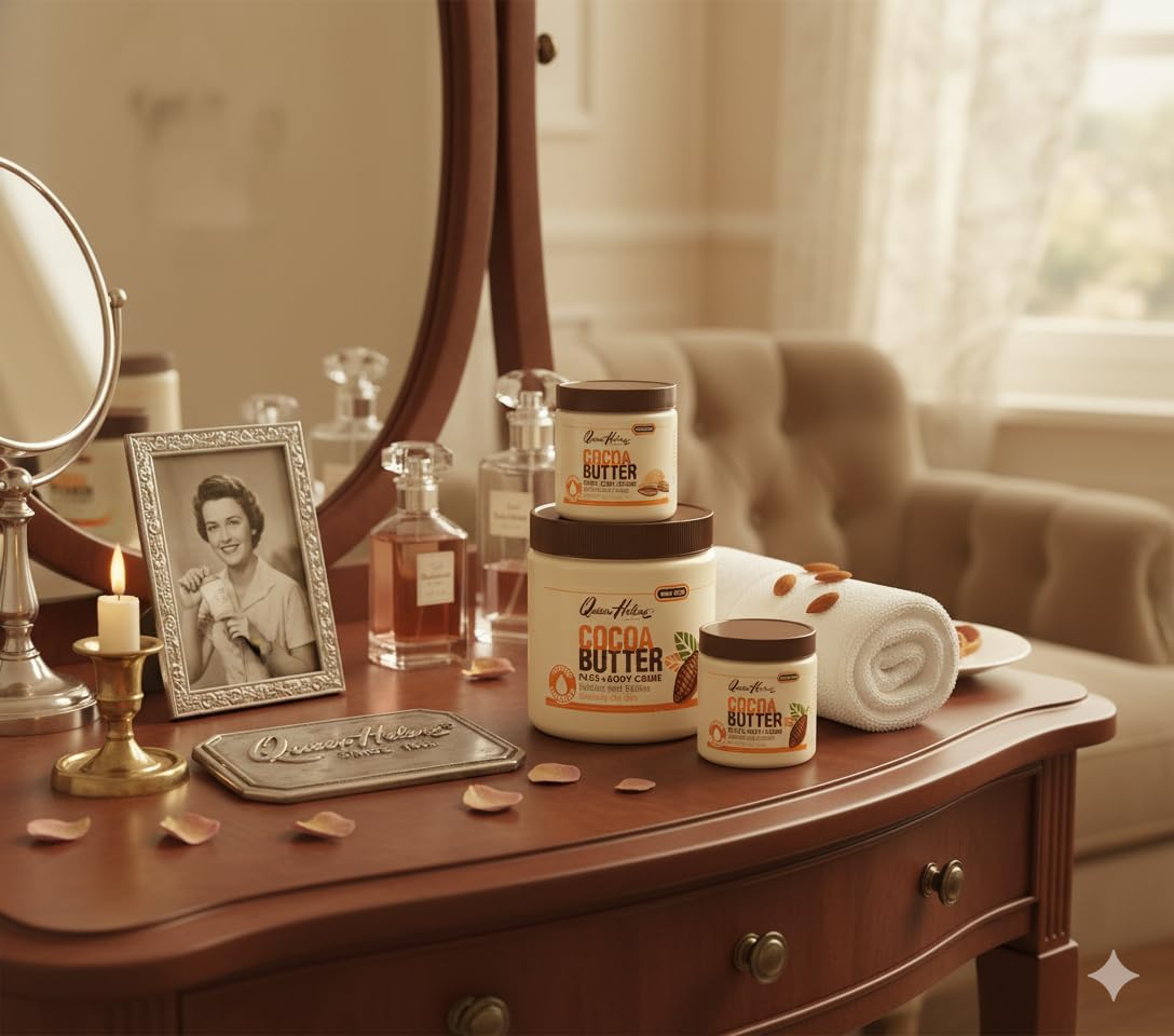 Queen Helene creme-beurre-de-cacao lot-de-3-pots offre une hydratation continue.