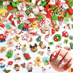 Quezadyl Papa Noel en uñas para un estilo festivo y llamativo