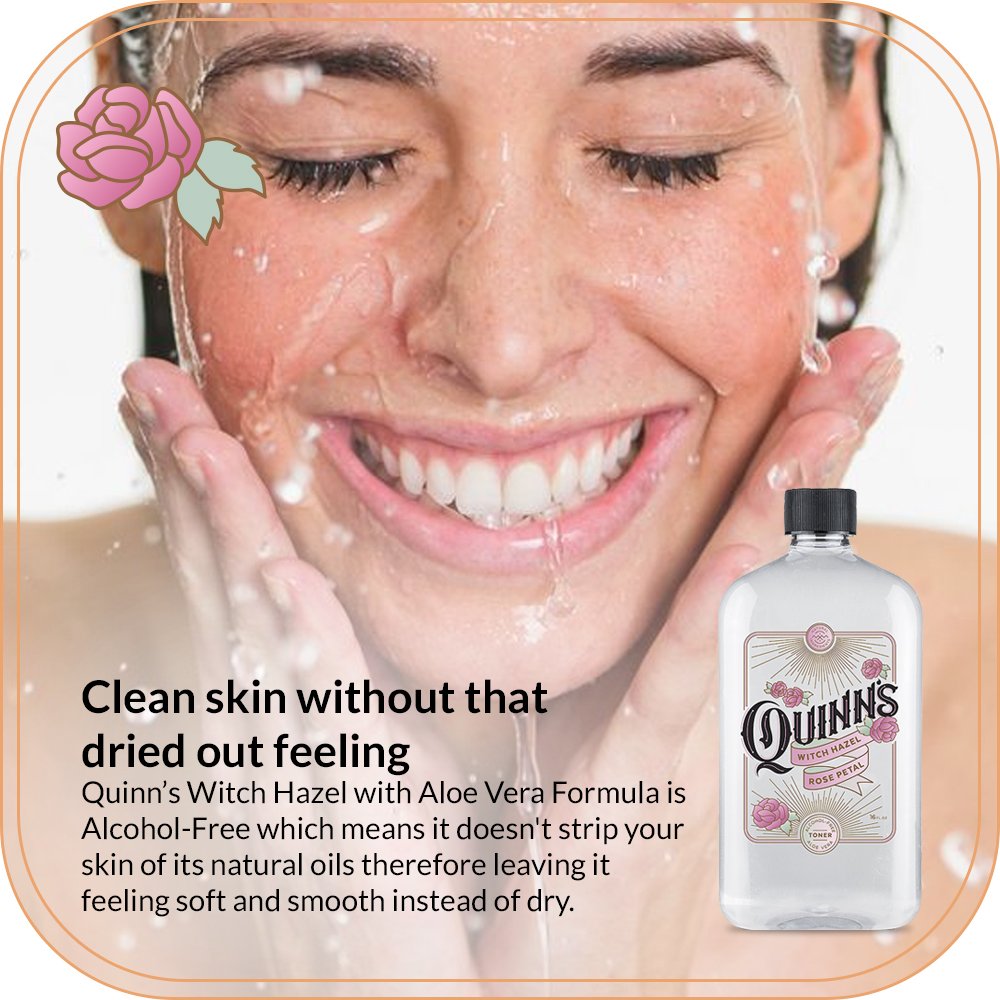 Quinn's aroma a rosas suave para una experiencia sensorial agradable.