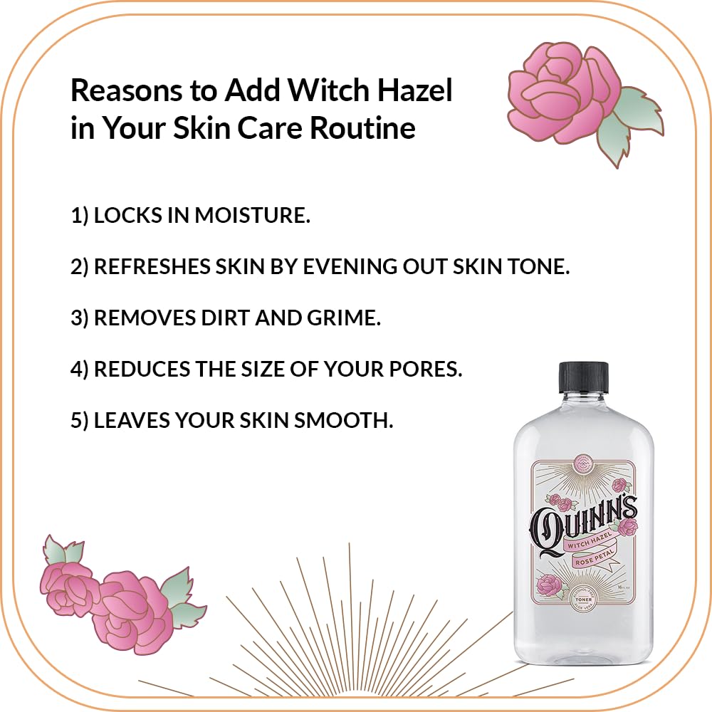 Quinn's fórmula natural sin parabenos ni propilenglicol para uso diario.