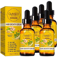 QUNGCO Serum cabello crecimiento, posible densidad visible en la botella