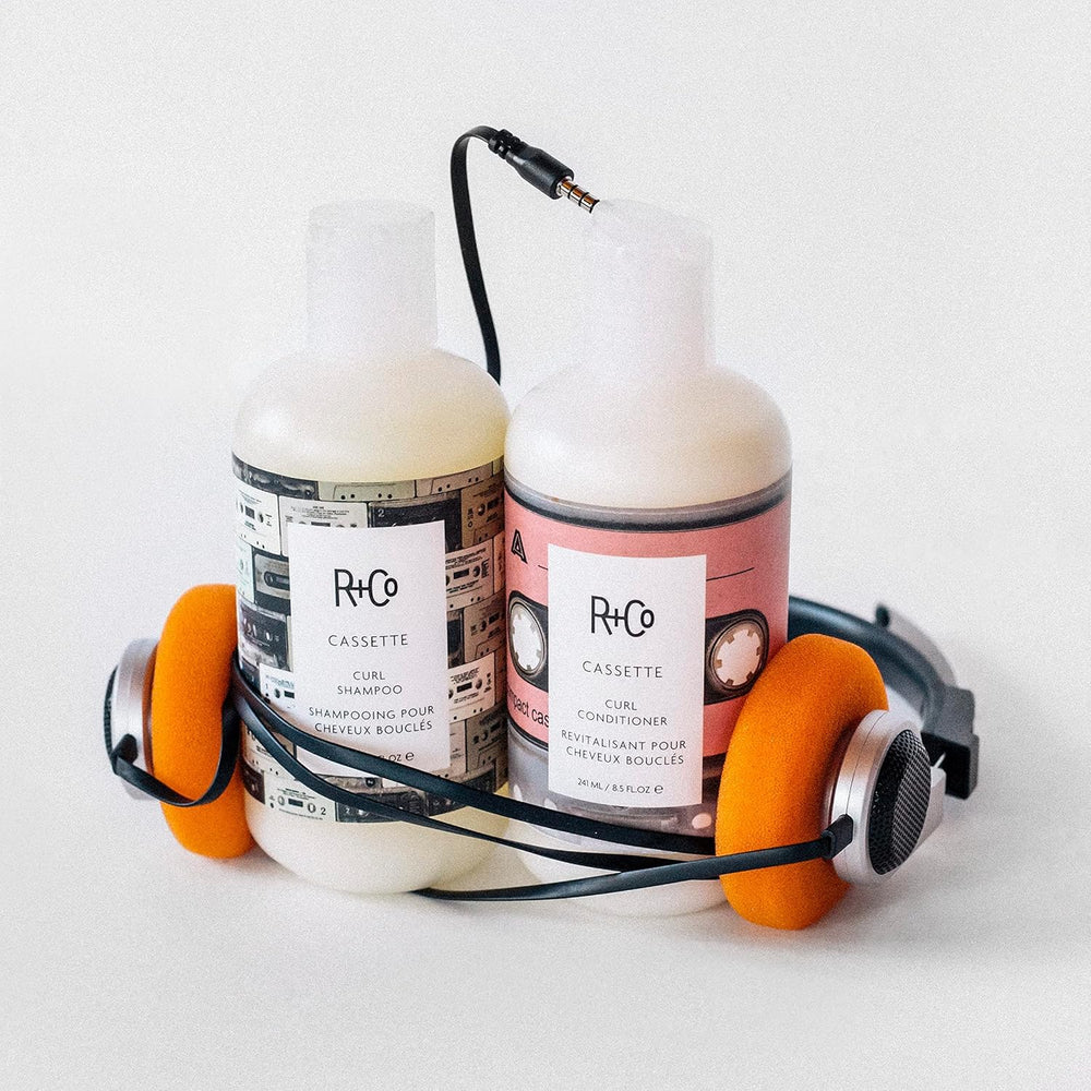 R+Co Cassette kit: estuche, experiencia de lavado suave.