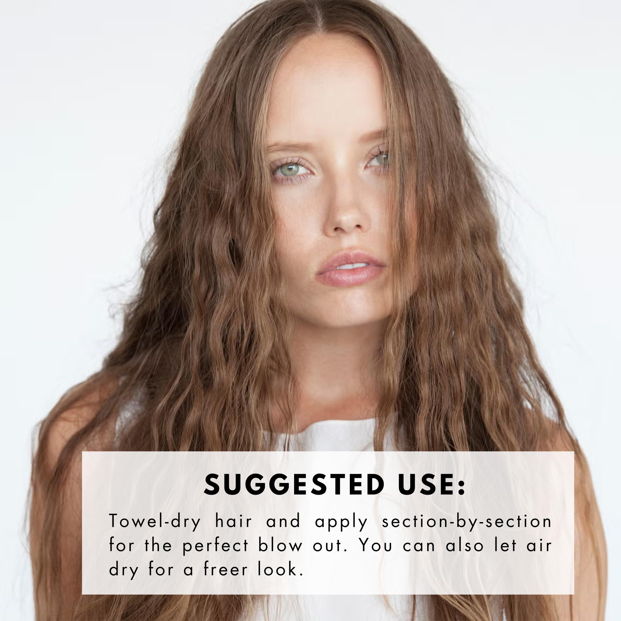 Ideal para peinados modelados, rizos definidos o cuerpo suave.