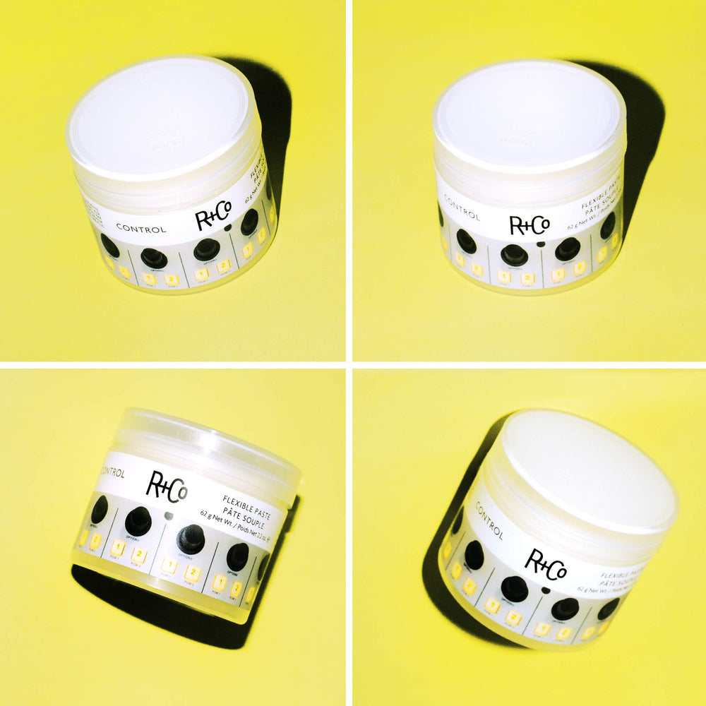 R+Co Control Paste ideal para cabello corto o medio.