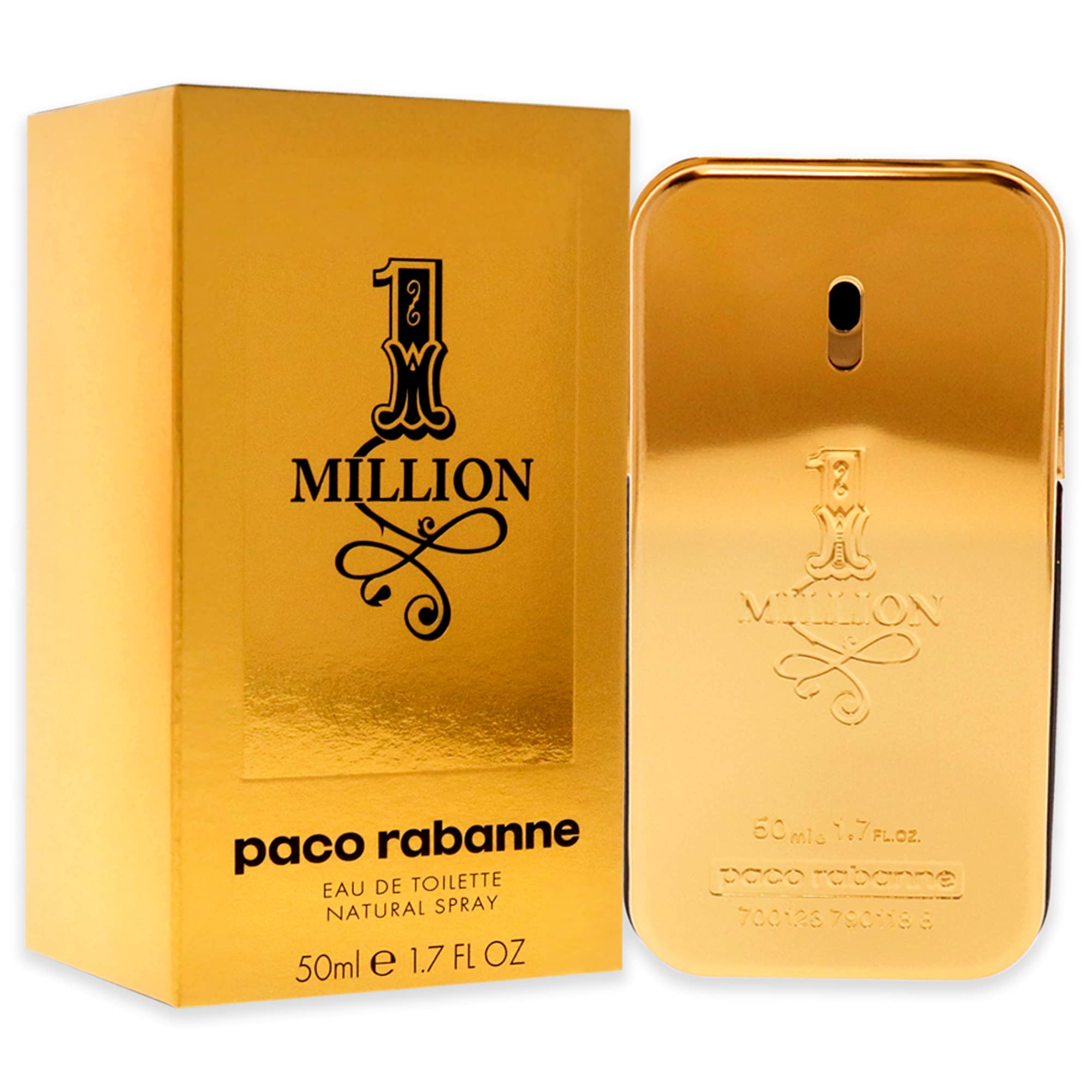 Rabanne 1 Million, spray de aplicación, aroma duradero para todo el día