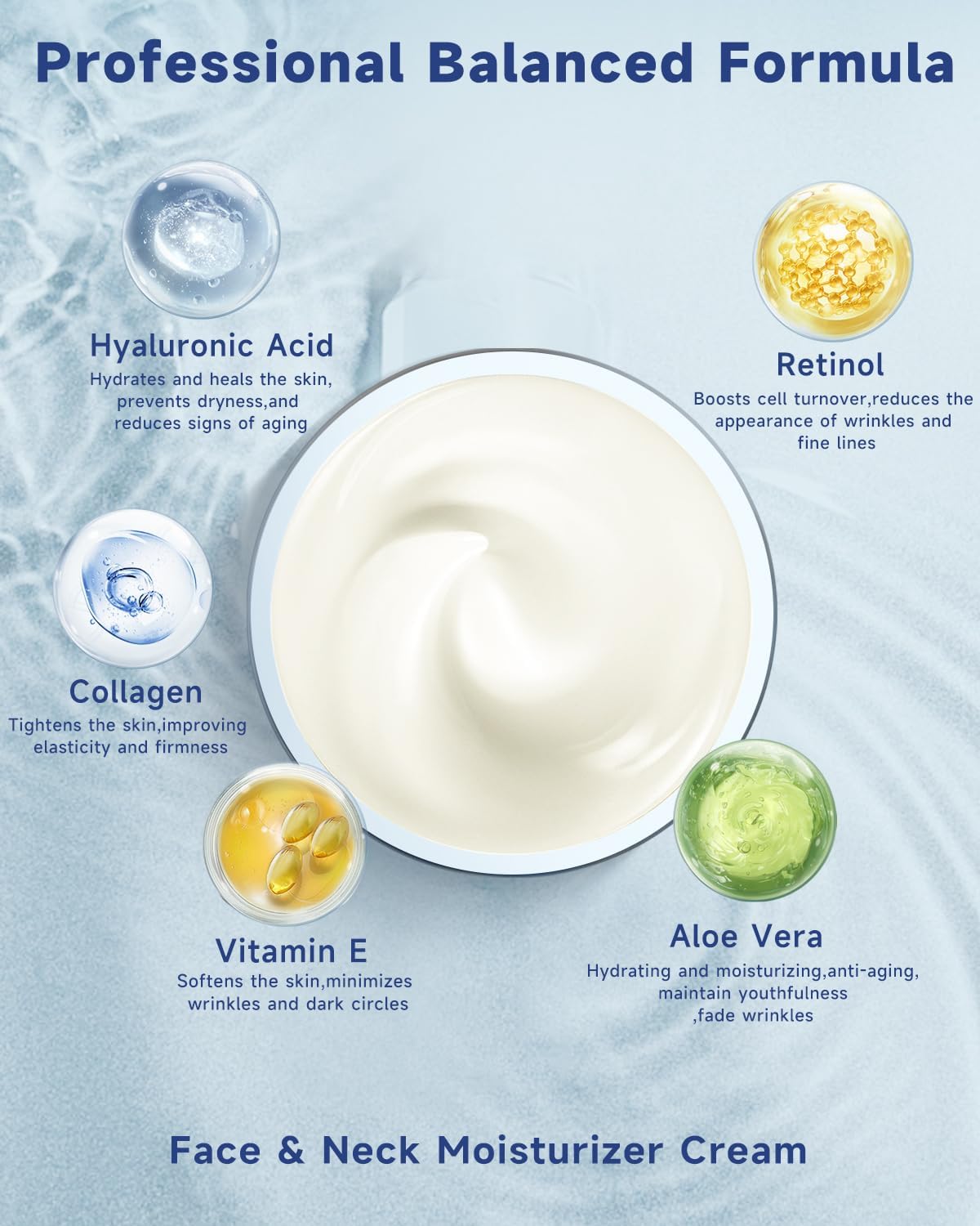 Ragkun Crème Retinol Peau Sensible apaise les peaux sensibles.