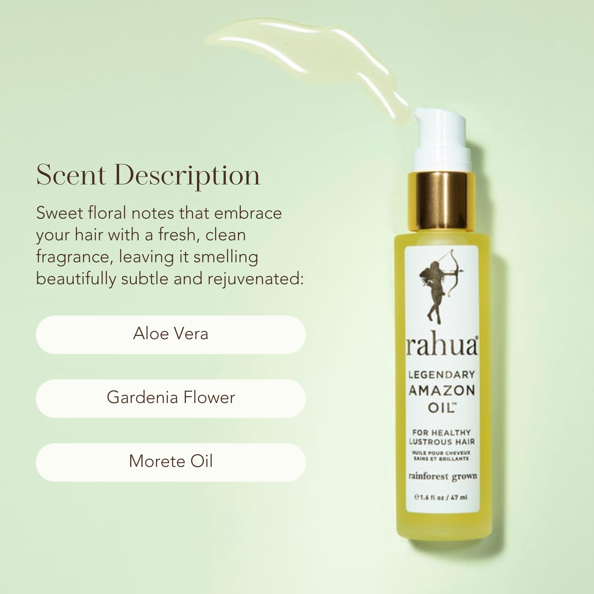 Rahua Legendary Amazon Oil, ingredientes puros nutren la fibra capilar