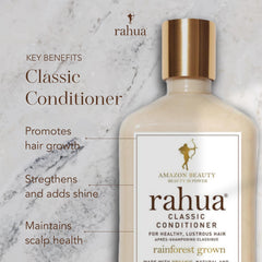 Rahua Classic, quinoa-protéine, cheveux plus forts et nourris.