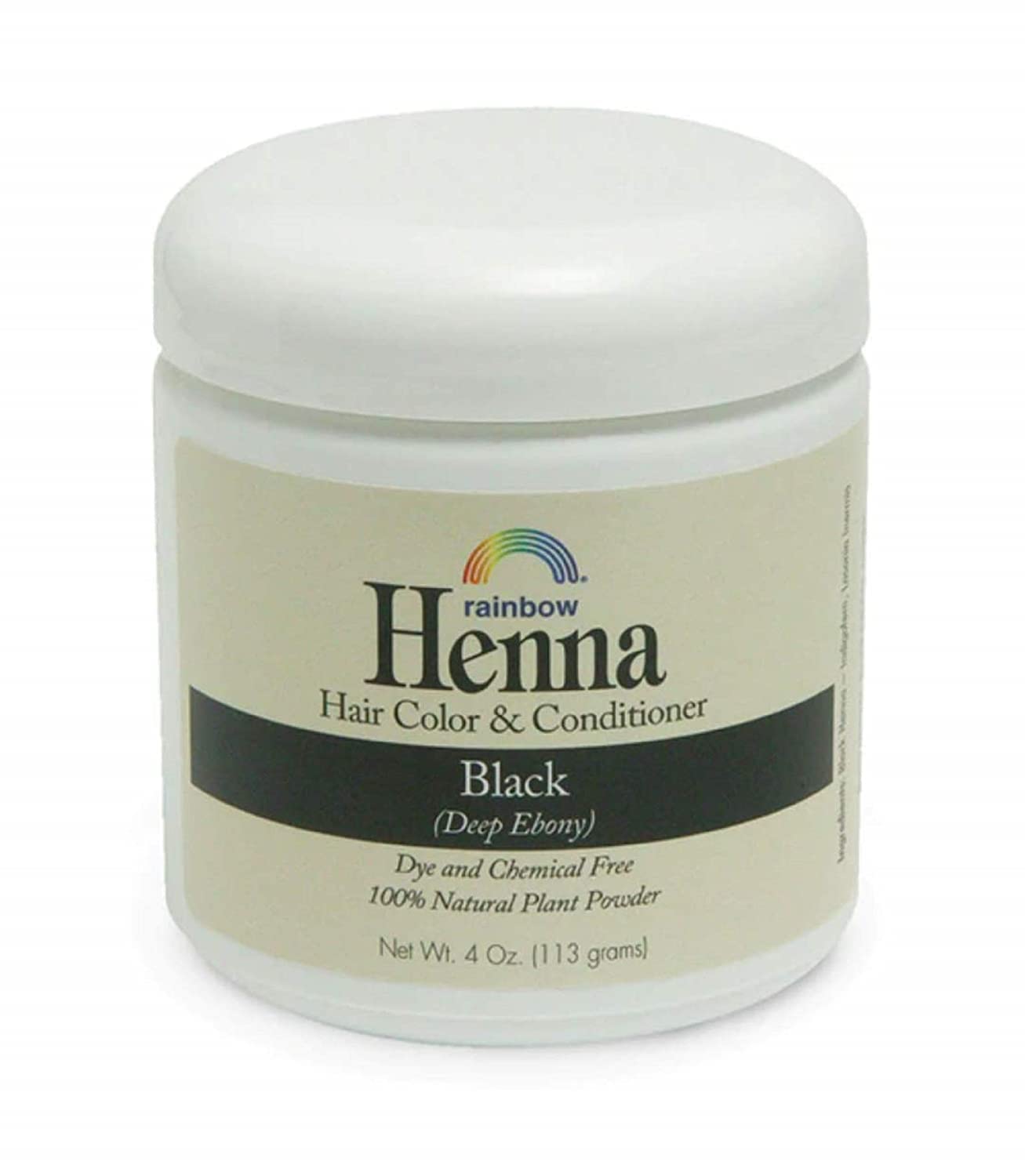 Rainbow Research Henna envase de 4 onzas listo para usar en casa
