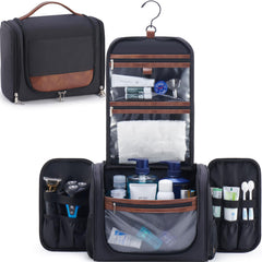 Ralnitote bolsa higiene masculina colgante, ideal para viaje y acceso rápido.