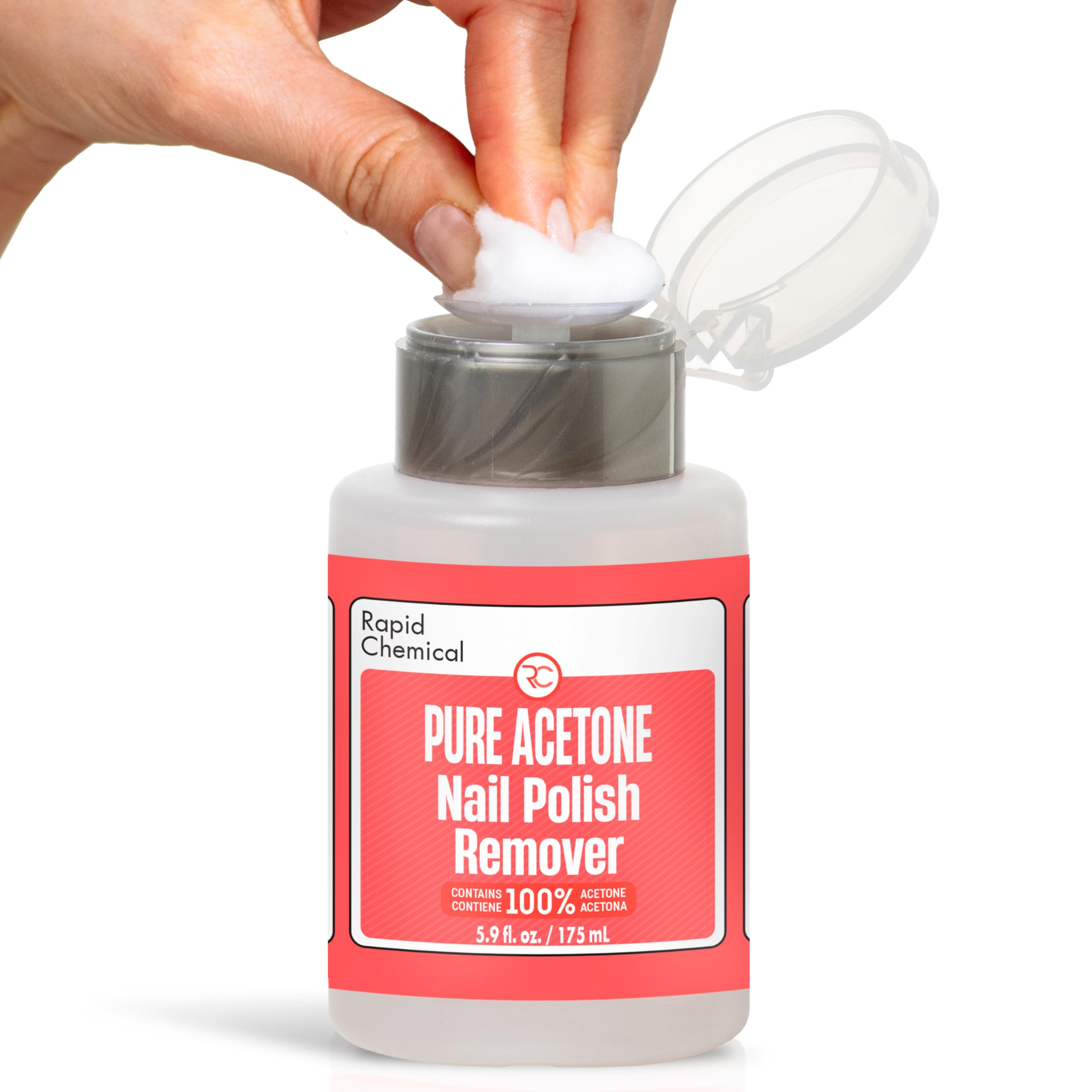 RAPID PROTECTANT built-in pump design enables mess-free polish removal.