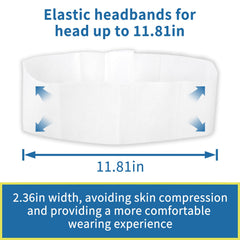 RAQEHO banda elastica desechable para spa, comodidad suave sin irritacion.