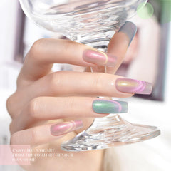 rarjsm aurora efecto perla con destellos iridiscentes para look diario