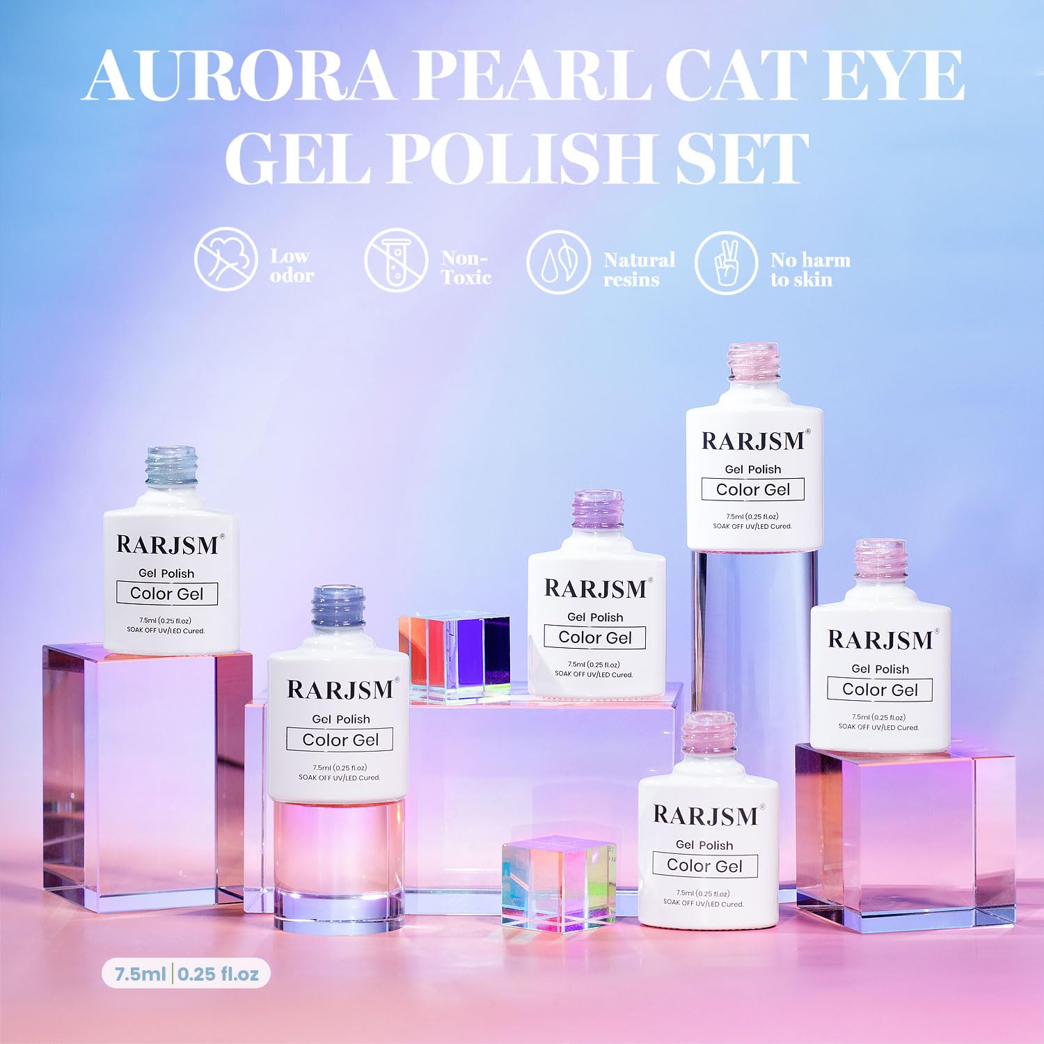 rarjsm aurora varita magnética para crear efecto ojo de gato